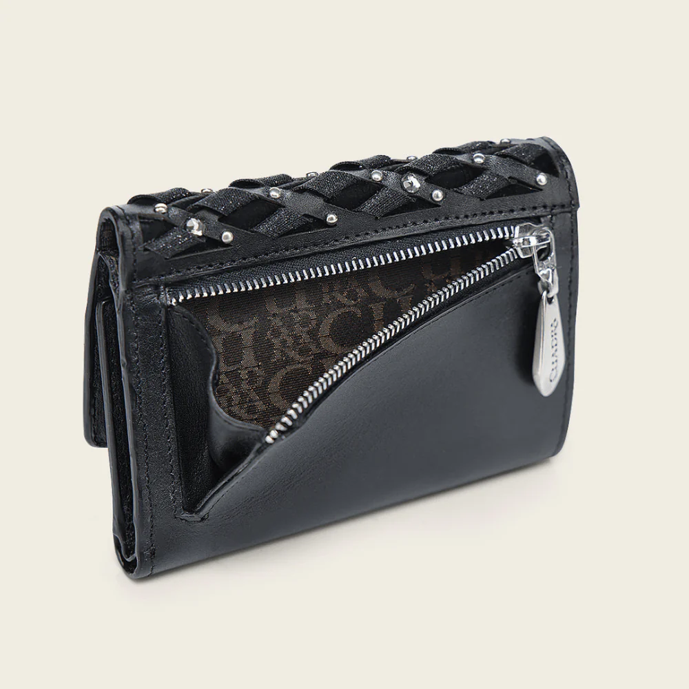 Billetera Cuadra Modelo Negro - Image 5