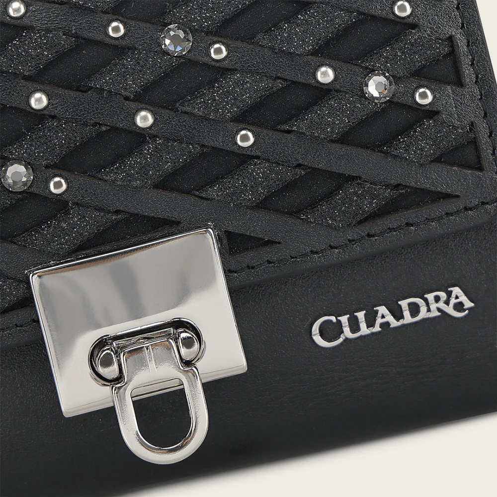 Billetera Cuadra Modelo Negro - Image 6