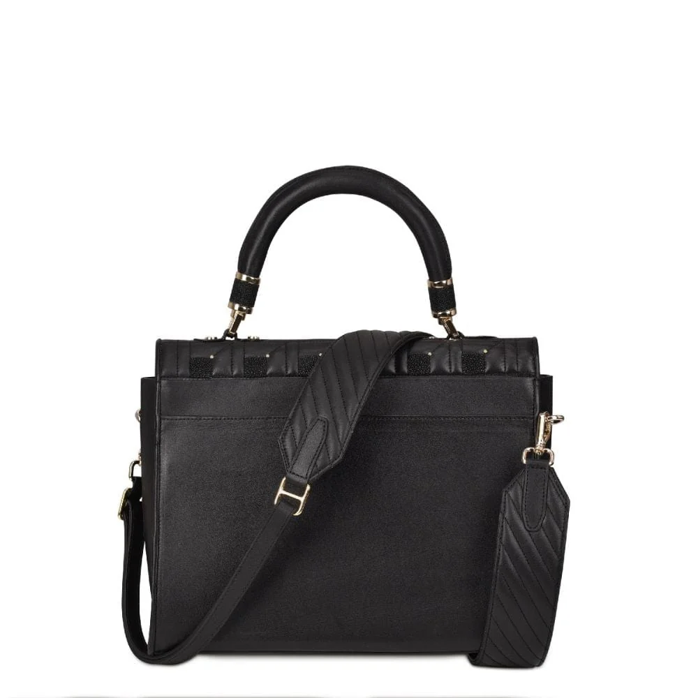Bolsa Cuadra Milano Negra - Image 3