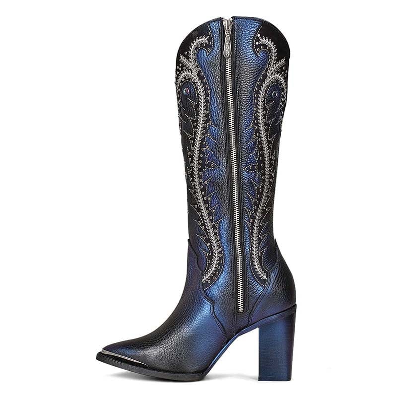 Bota Casual Cuadra Galaxia Vaquera Negro - Image 4