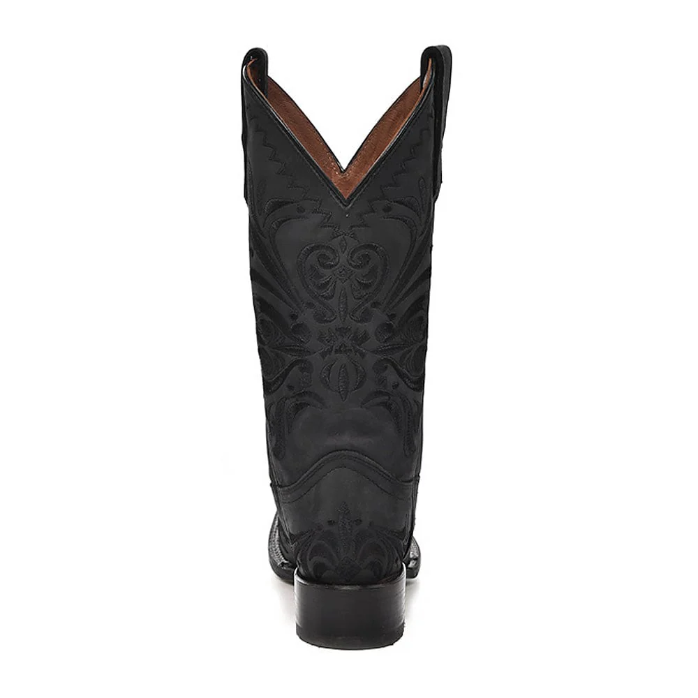 Bota Vaquera Black Embroidery - Image 4