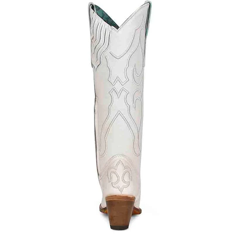 Bota Vaquera Corral Alba Pura Blanca - Image 3