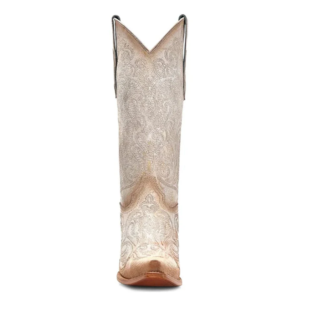 Bota Vaquera Corral Boots Rosa Blanca - Image 3