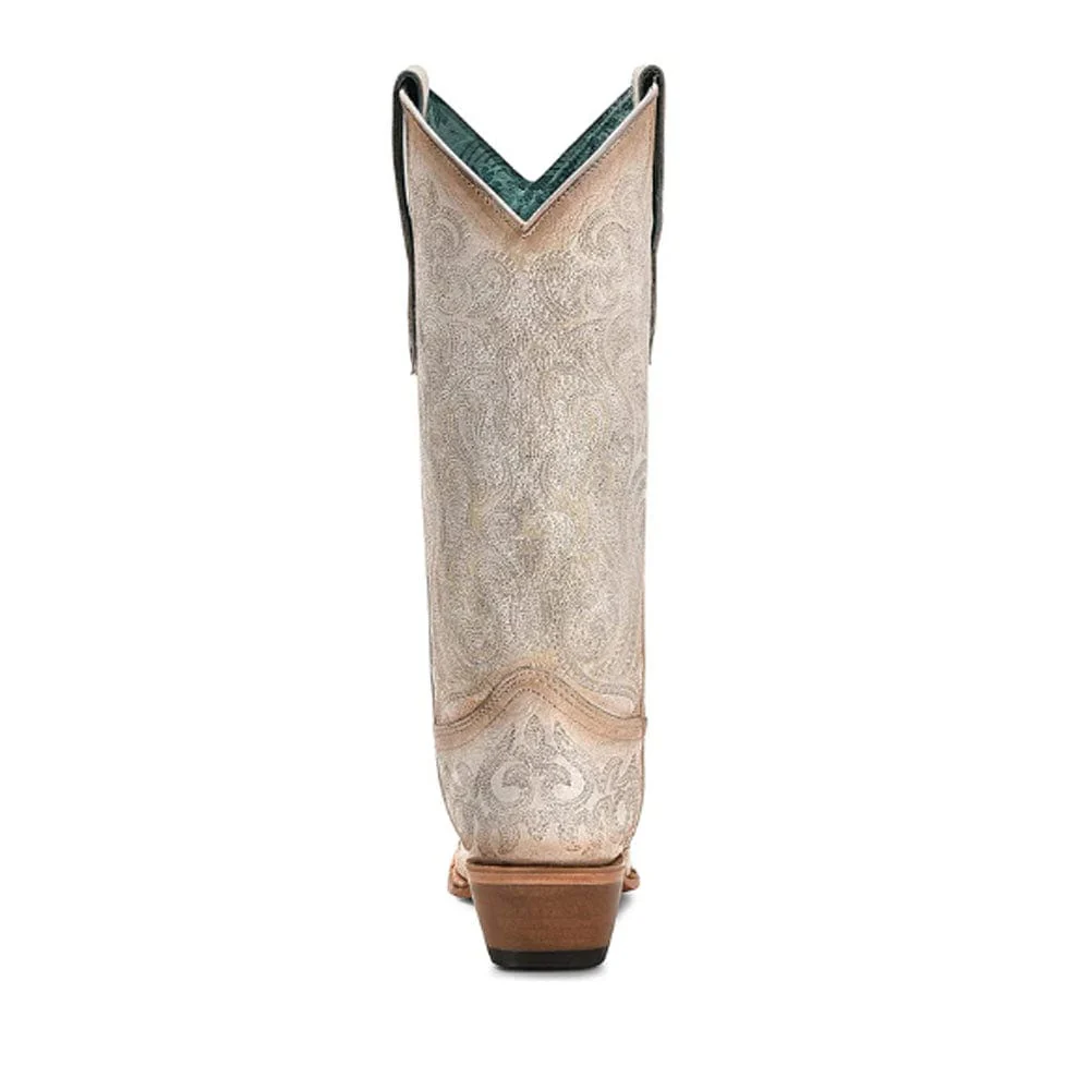 Bota Vaquera Corral Boots Rosa Blanca - Image 4