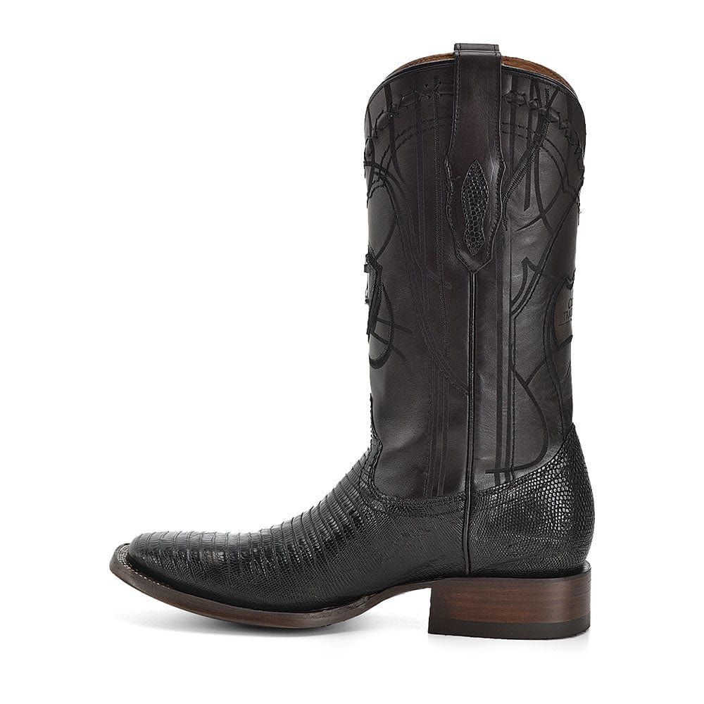 Bota Vaquera Cuadra Bandolero Lizard Negro - Image 3