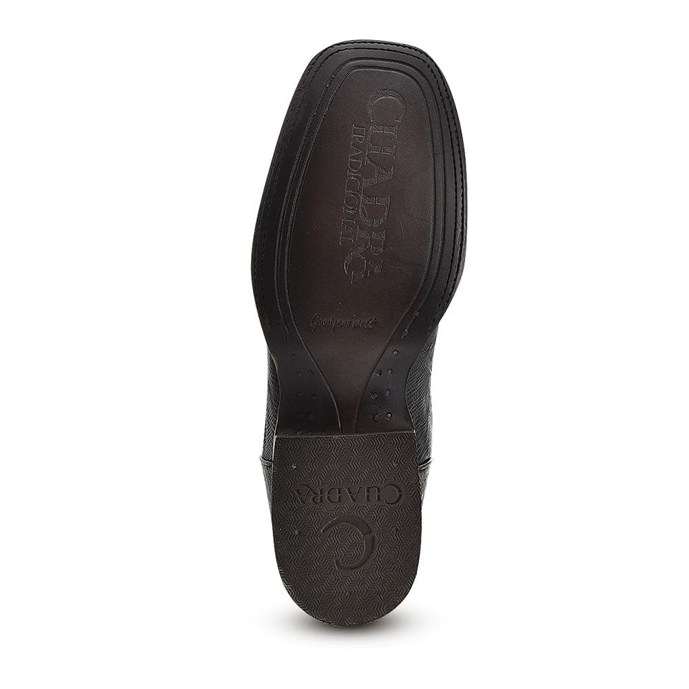 Bota Vaquera Cuadra Bandolero Lizard Negro - Image 7
