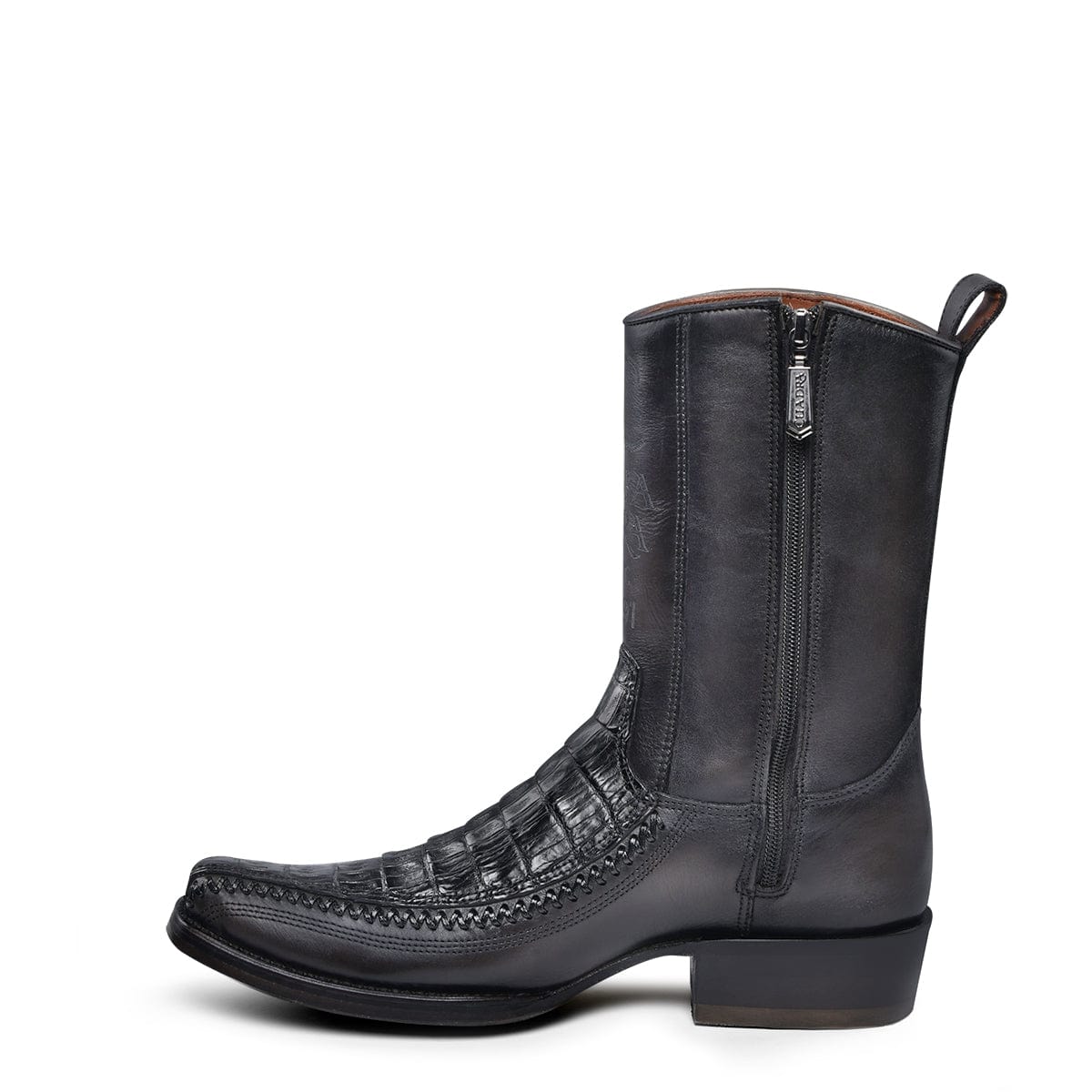 Bota Vaquera Cuadra Legado Llanero Negro - Image 4