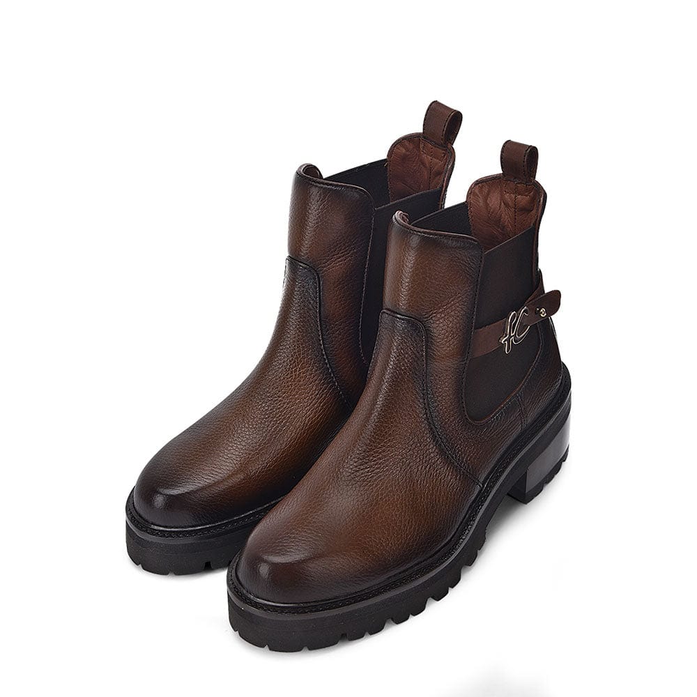 Botin Casual Cuadra Cataleya Miel - Image 8