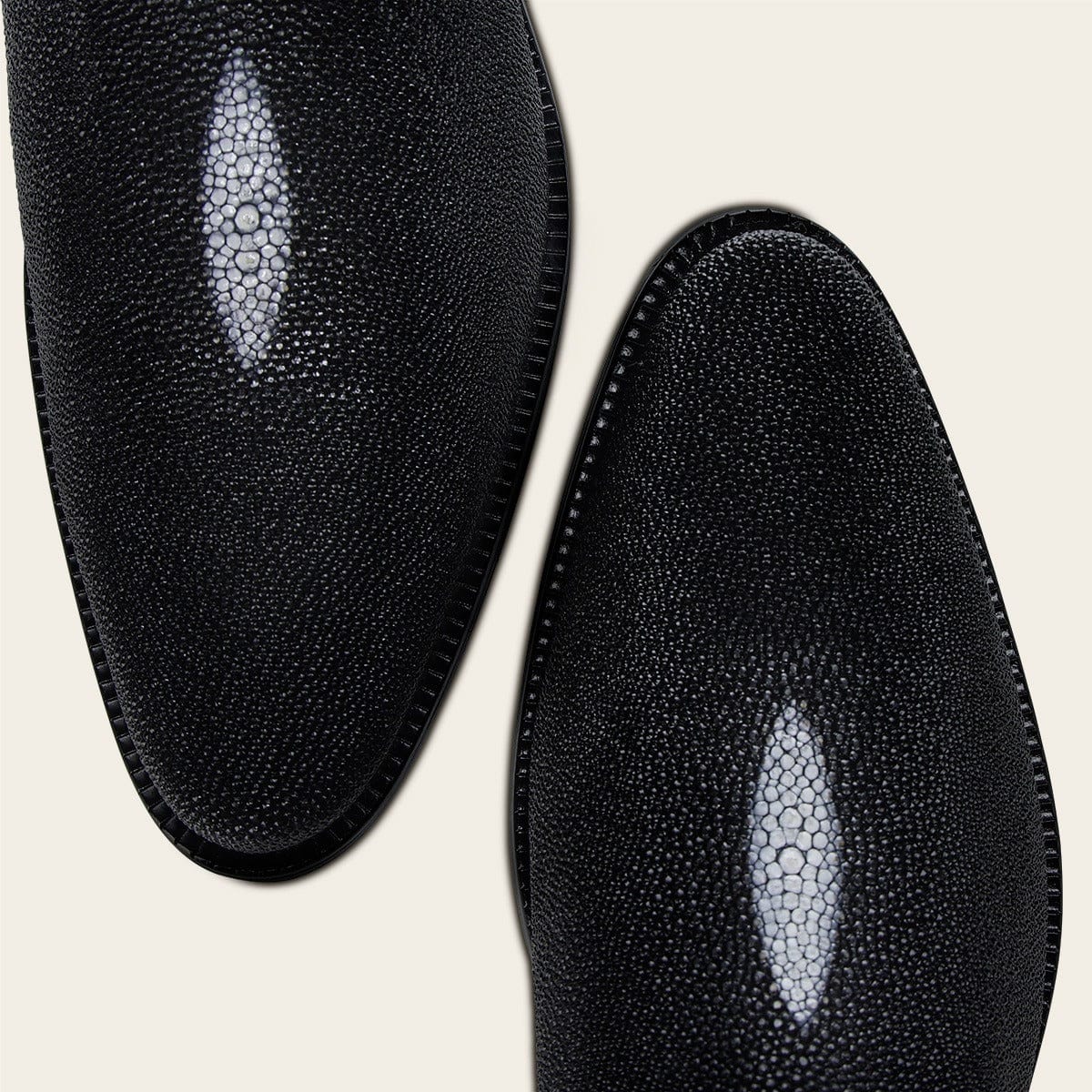 Botín Franco Cuadra Raya Negro - Image 5