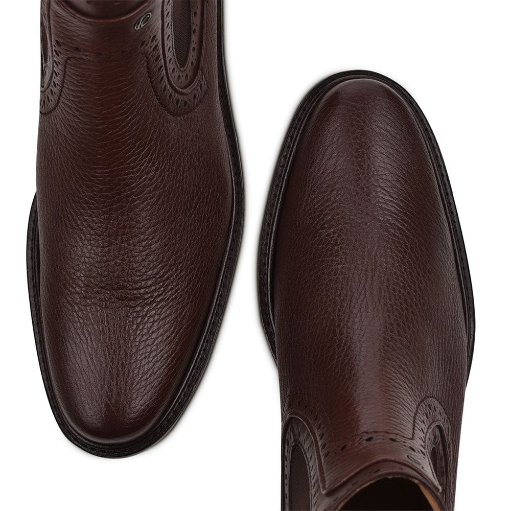 Botin Franco Cuadra Vigor Moderno Cafe Oscuro - Image 8