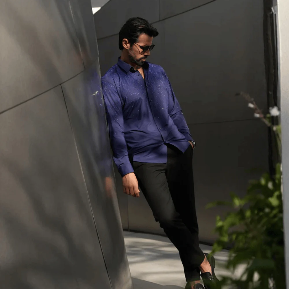 Camisa Barabas Midnight Spark - Image 7