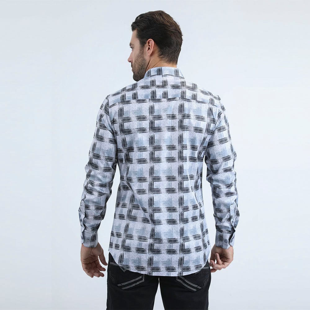 Camisa Platini Modern Gris - Image 3
