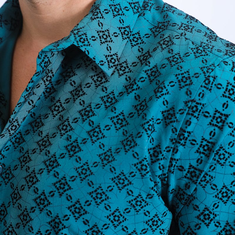 Camisa Platini Teal - Image 3