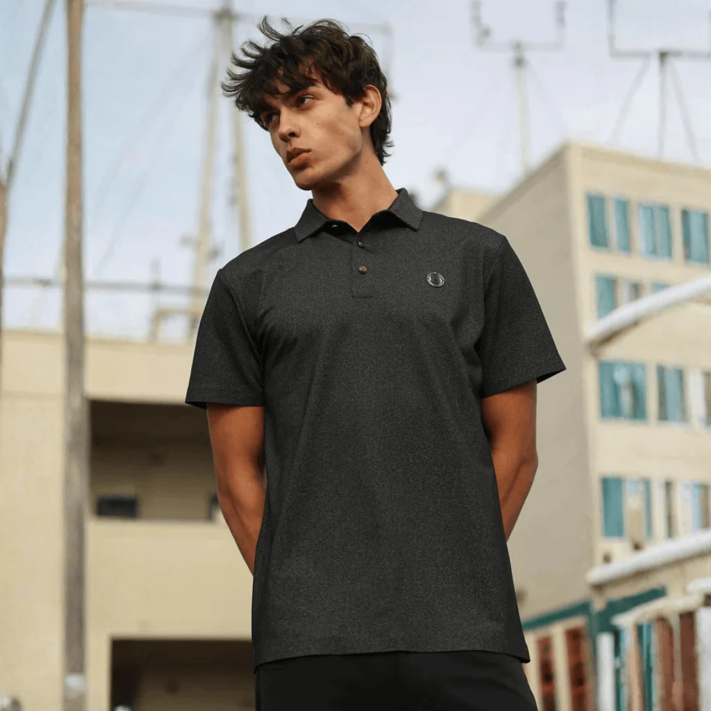 Camisa Polo Barabas Negra Valmont - Image 5