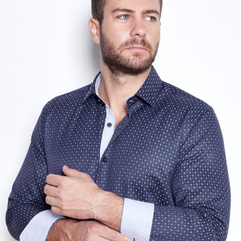 Camisa Vaquera Luxury Gris - Image 3