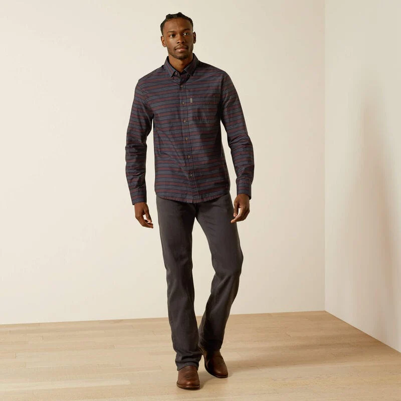 Camisa Manny Modern Fit Gris - Image 3