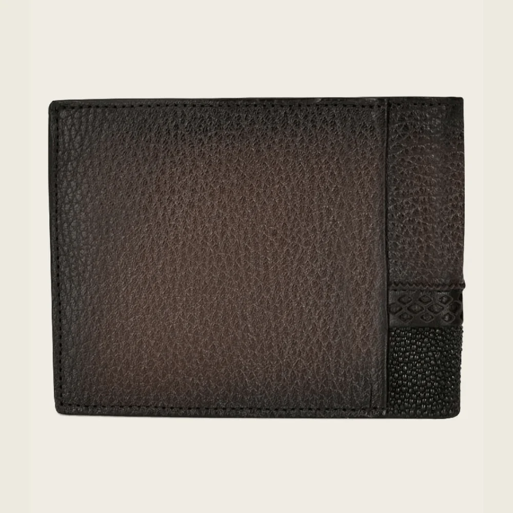 Cartera Cuadra Raya Marron - Image 4