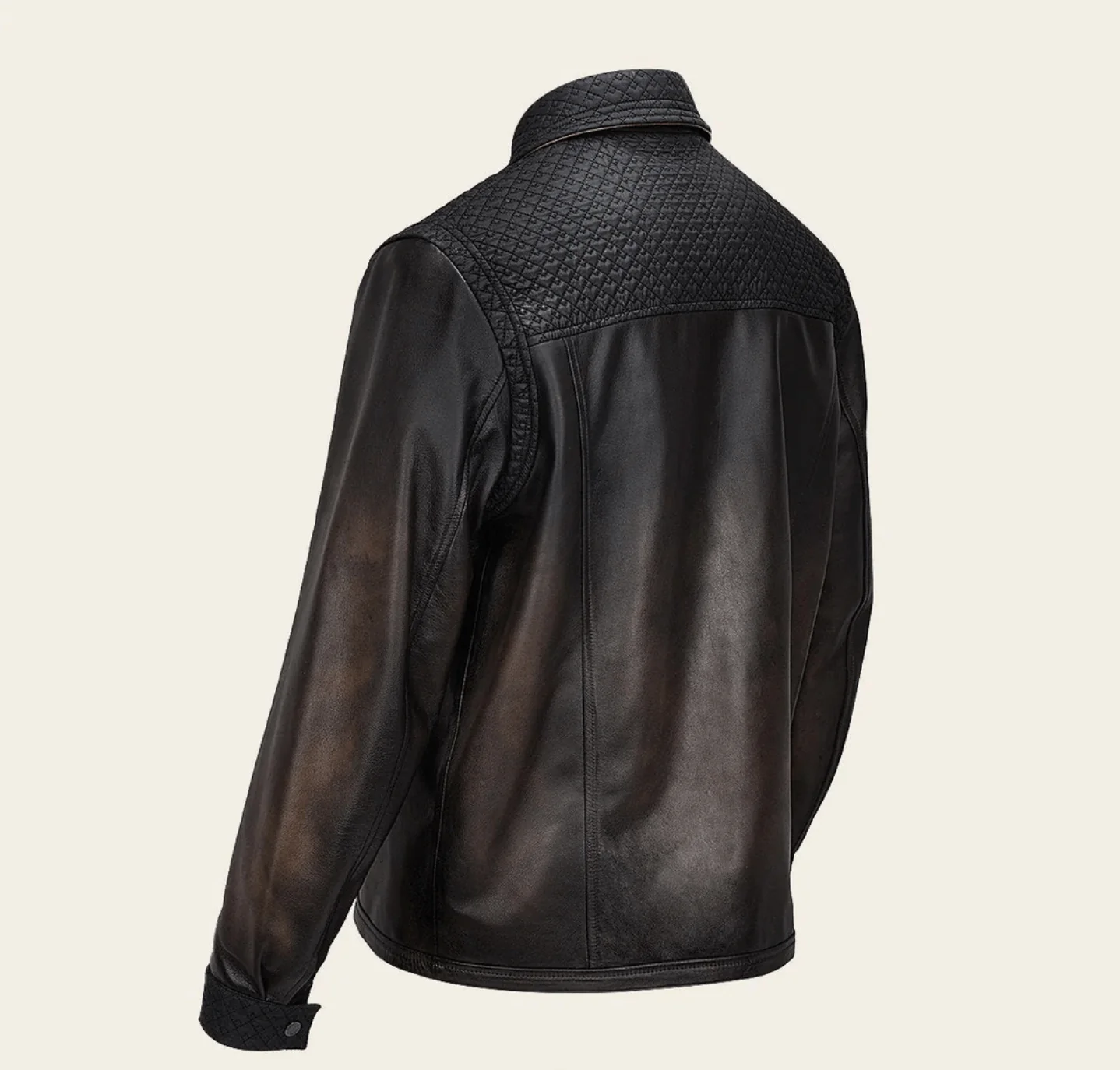 Chamarra Casual Cuadra JC230 Chocolate - Image 3