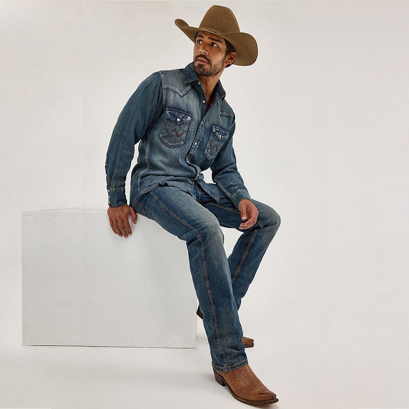 Pantalon Wrangler Retro Bozeman Slim Fit - Image 5