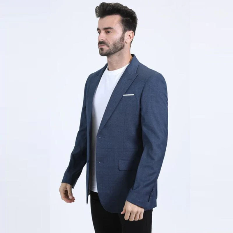 Saco Vaquero Modern Fit Stretch Azul - Image 3