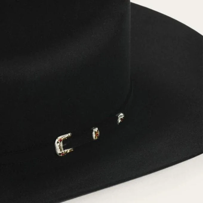 Texana Stetson 30x El Patron Negra Copa 5" - Image 5